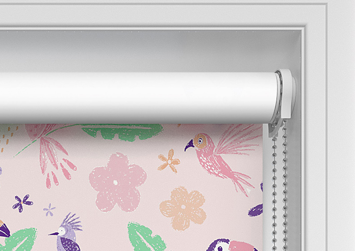 Paradise (Blackout), Blush - Twist&Fit Roller Blind - Image 11